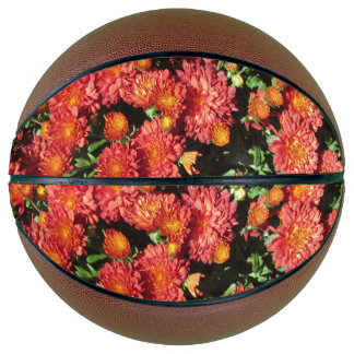 Balón De Baloncesto Crisantemo florido
