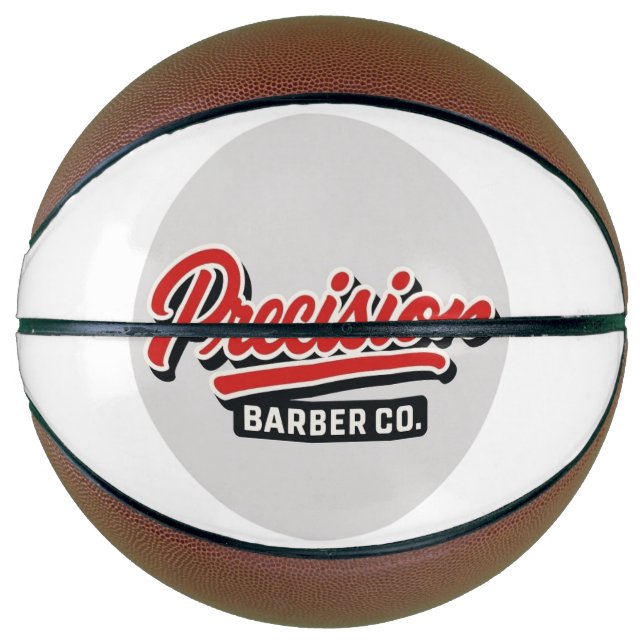 Balón De Baloncesto Custom Business Company Logo & Photo Personalized (Anverso)