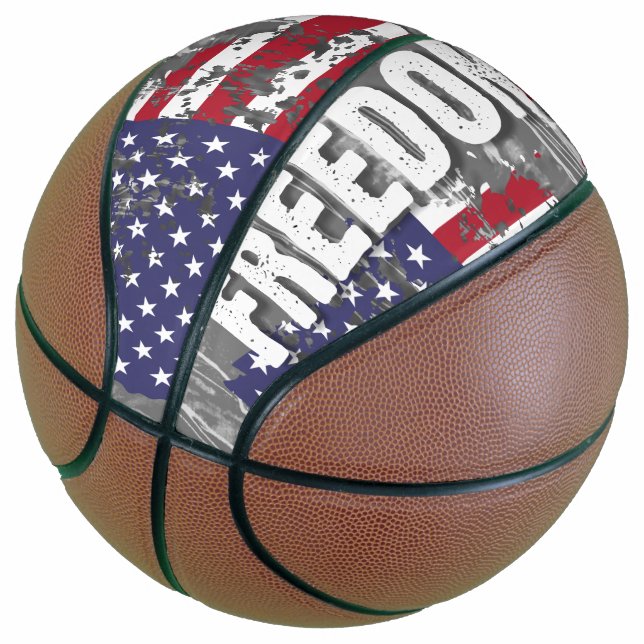 Balón De Baloncesto Custom Fullsize Basketball – Freedom Job (Angular)