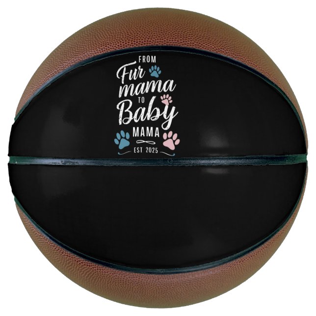 Balón De Baloncesto De cuatro madres a bebé mamá este 2025 perro mamá (Anverso)