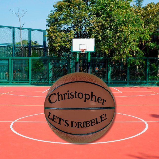 Balón de Baloncesto de Tamaño Completo Let's Dribb (Subido por el creador)