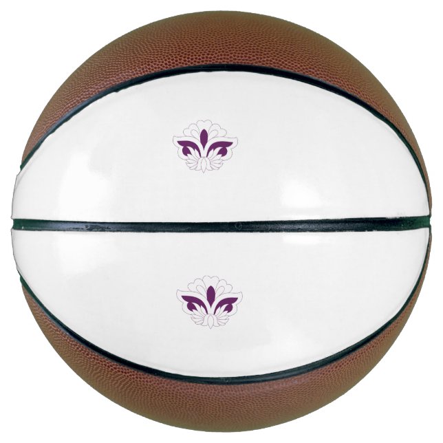 Balón De Baloncesto Decoración magenta Reddish (Anverso)