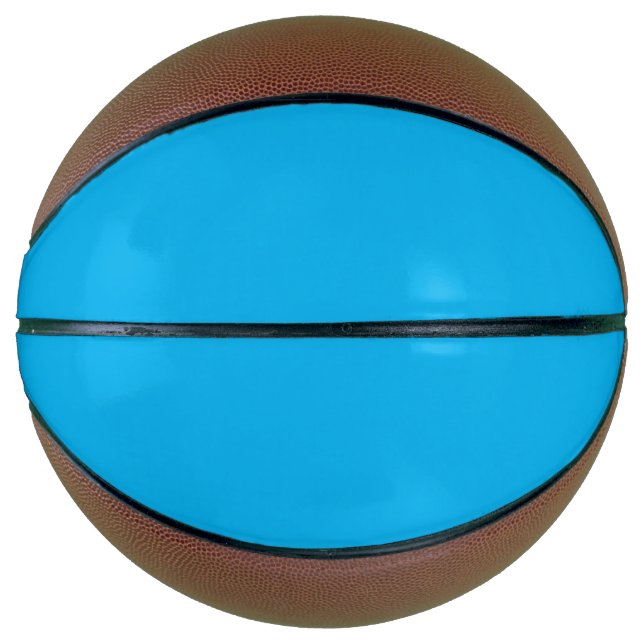 Balón De Baloncesto Denim Blue, Fountain Blue, Jellyfish, (Anverso)