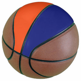 Balón De Baloncesto Deportes Naranja y Personalizado azul de la Marina