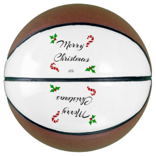 Balón De Baloncesto Deseos de Navidad Baloncesto