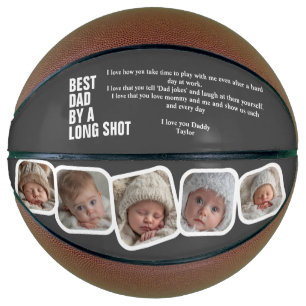 Balón De Baloncesto Día del Padre Personalizado Mejor Papá Por Mucho