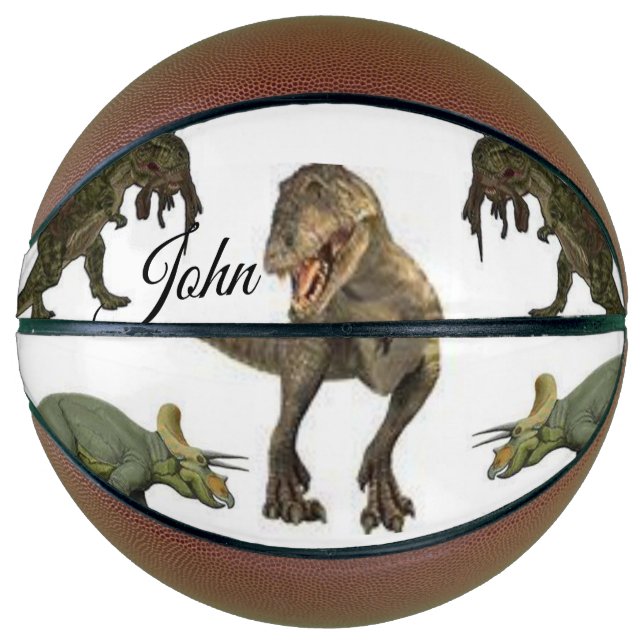 Balón De Baloncesto Dinosaurio de baloncesto (Anverso)