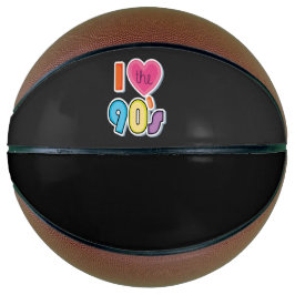 Balón De Baloncesto Divertido me encanta la fiesta temática de los 90,