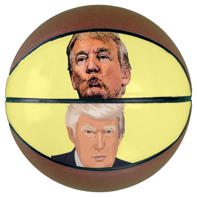 BALÓN DE BALONCESTO DONALD TRUMP BASKETBALL (Anverso)