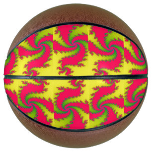 Balón De Baloncesto Dragon Fractal Basketball chino de Año Nuevo