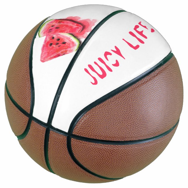 Balón De Baloncesto Dulce Rojo Juicy Watermelon Basketball (Angular)