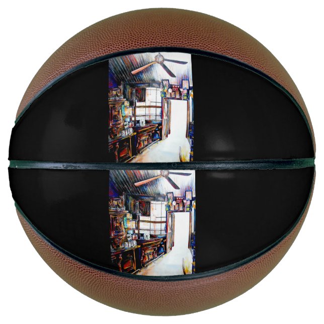 Balón De Baloncesto El amor no es una pared, es un puente (Anverso)