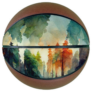 Balón De Baloncesto El bosque (naturaleza)