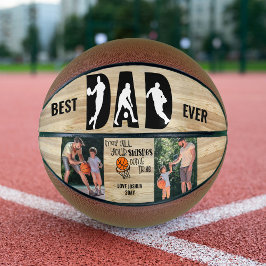 Balón De Baloncesto El mejor papá jamás desea hacerse realidad 2.ᵉʳ Ba
