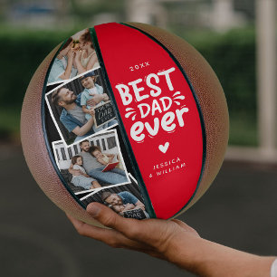 Balón De Baloncesto El Mejor Papá Moderno de Todos los Tiempos 4 Fotos