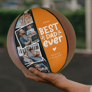 Balón De Baloncesto El mejor papá moderno jamás cuatro regalos de los 