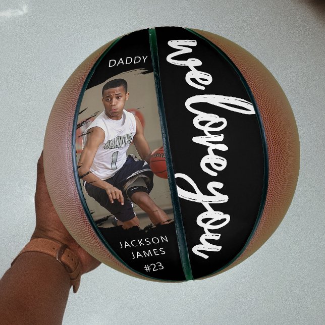 Balón De Baloncesto Elegante, nos encanta la foto efecto cepillado (Subido por el creador)