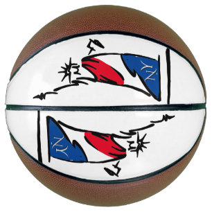 Balón De Baloncesto Estatua de la Libertad / Lady Liberty Stripes