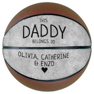 Balón De Baloncesto Este papá pertenece a los niños que llaman gris de