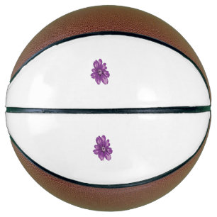 Balón De Baloncesto Estilo Giratorio, berenjena ligera, cedro blanquea