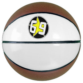 Balón De Baloncesto Estrella amarilla 69