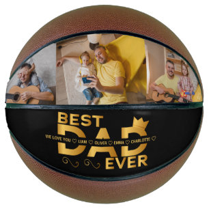 Balón De Baloncesto Familia de Personalizados Best Dad 3 Fotografía c