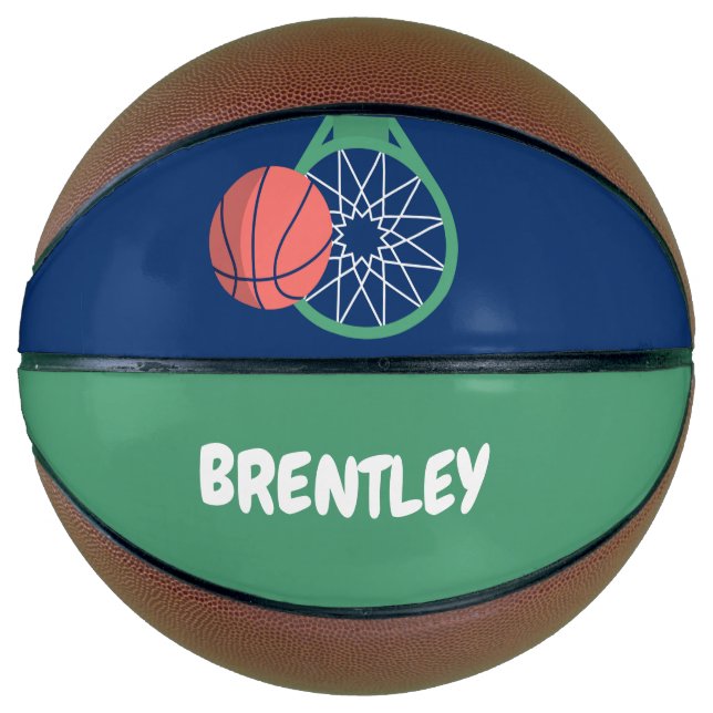Balón De Baloncesto ¡Favorito! Baloncesto personalizado Gift (Anverso)