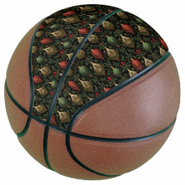 Balón De Baloncesto Festive Damask 