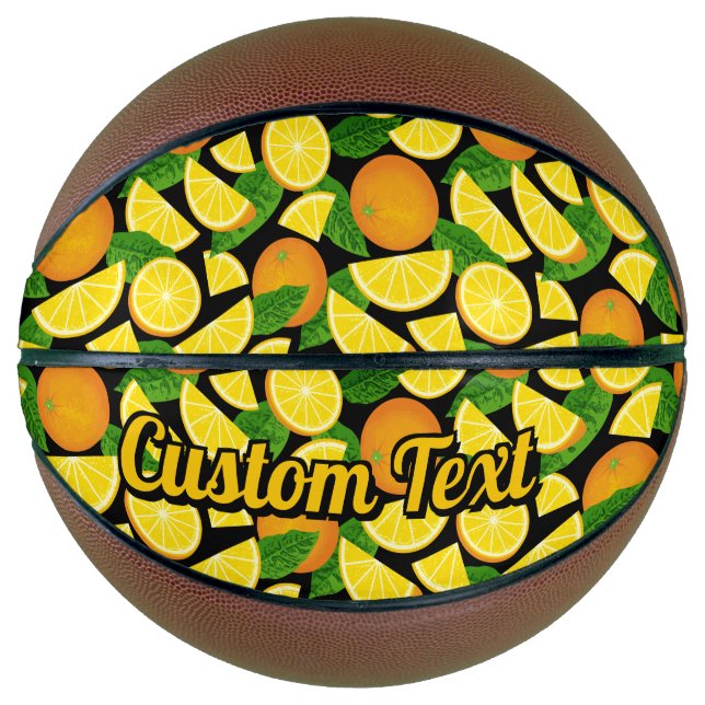 Balón De Baloncesto Fondo del naranja (Anverso)