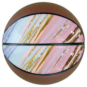 Balón De Baloncesto Fondo rosa texturizado