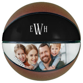 Balón De Baloncesto Foto clásica y monograma