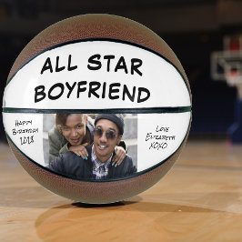 Balón De Baloncesto Foto de novio personalizada