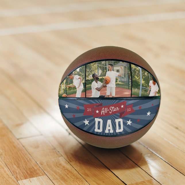 Balón De Baloncesto Foto de Personalizado de papá de todas las estrell (Subido por el creador)
