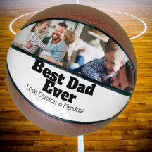 Foto mejor papá del mundo baloncesto Personaliza