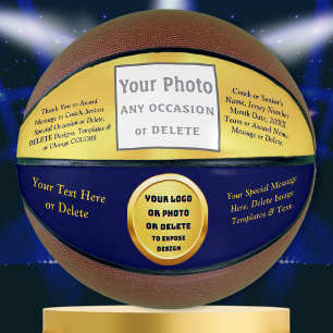 Balón De Baloncesto FOTO y/o LOGO BASKETBALL, cambiar COLORES