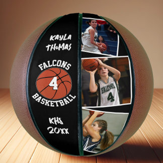 Balón De Baloncesto Fotos del jugador personalizado Nombre del equipo 