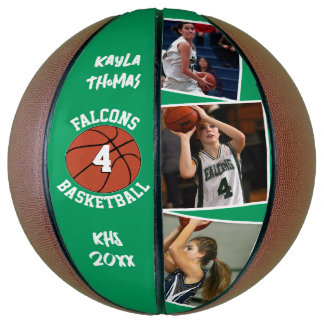 Balón De Baloncesto Fotos del jugador personalizado Nombre del equipo 