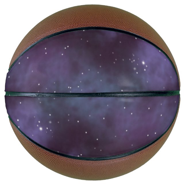 Balón De Baloncesto Galaxia Mystical Dusty Violet (Anverso)