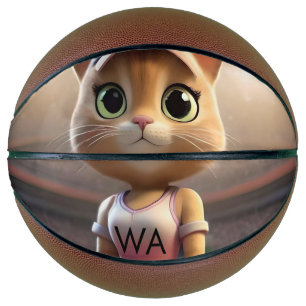 Balón De Baloncesto Gato de Netball femenino,