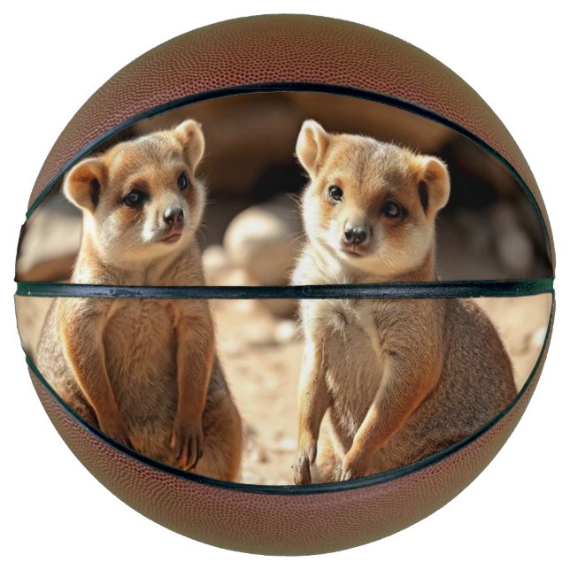 Balón De Baloncesto Gemelos australianos de Quokka, (Anverso)