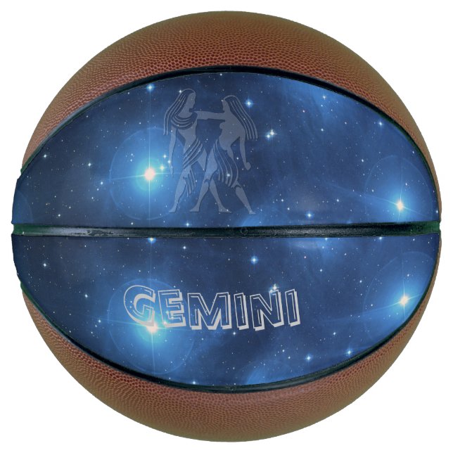 Balón De Baloncesto Gemini transparente (Anverso)