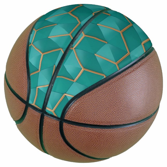 Balón De Baloncesto geométrico (Angular)