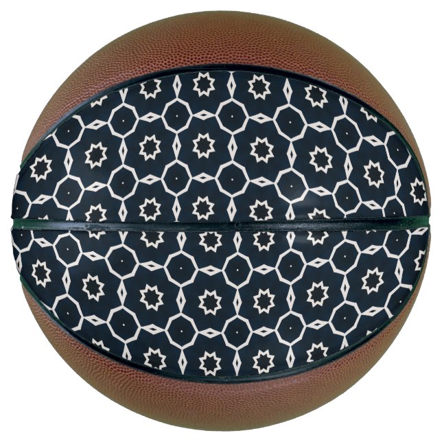 Balón De Baloncesto Geométrico impreso (Anverso)