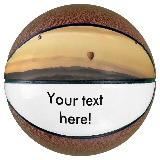 Balón De Baloncesto Globos de aire caliente (Anverso)