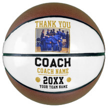 Gracias Entrenador Firma Foto del Equipo