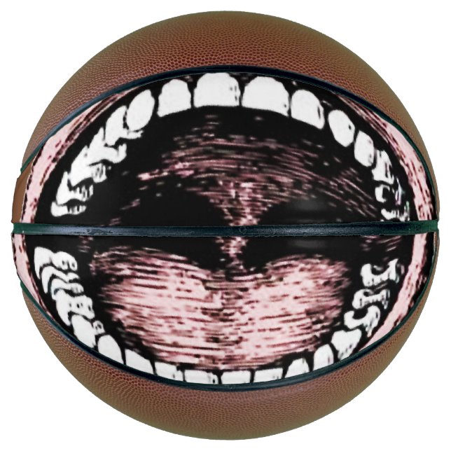 Balón De Baloncesto Gracioso regalo de baloncesto (Anverso)