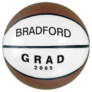 Balón De Baloncesto Grad Name Date Graduation Gift Basketball