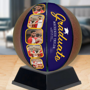 Balón De Baloncesto Graduación personalizada Clase de foto y texto