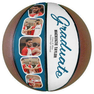 Balón De Baloncesto Graduación personalizada Clase de foto y texto