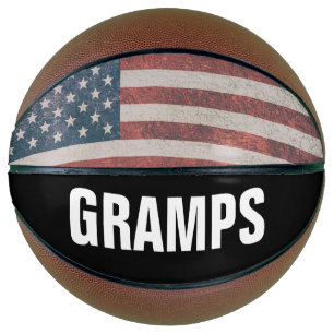 Balón De Baloncesto GRANDPA GRAMPS Baloncesto PATRIÓTICO